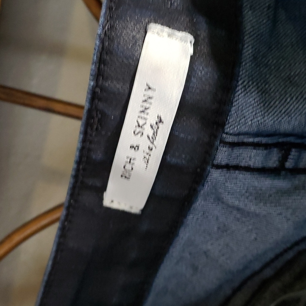 "RICH & SKINNY" Cropped Jeans